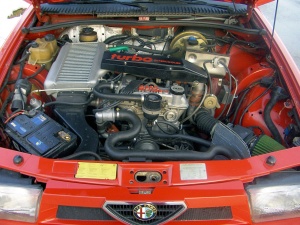Vue du moteur